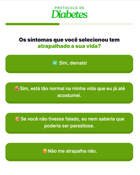 Sintomas atrapalham sua vida